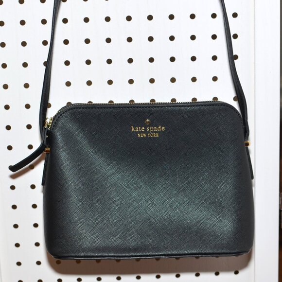 Kate Spade New York - Small Dome Crossbody Bag - Classic Little Black Purse - Picture 13 of 16